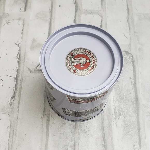 Beekman 1802 Special Delivery Tin Pail Can  -- Empty Decorative - Picture 4 of 8